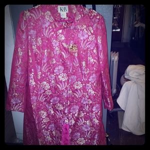 Coat with skirt to match